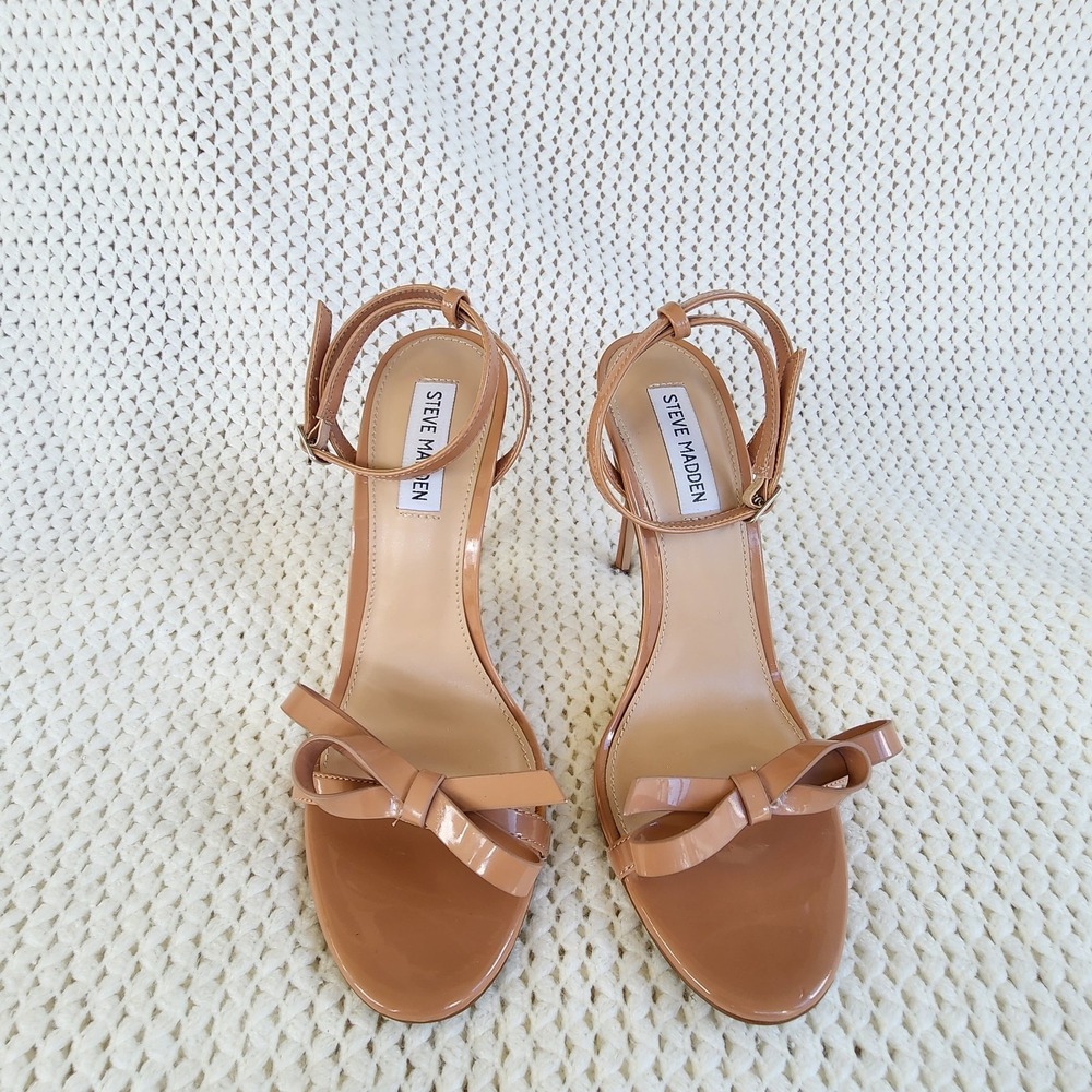 Steve Madden Womens Heels Shoes 9M Bradshaw/brad07s1 beige